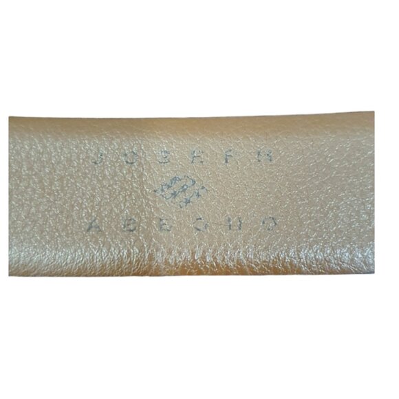 Joseph Abboud Feather Edged Laser Detail Leather Belt Size 40/100 - Picture 9 of 10